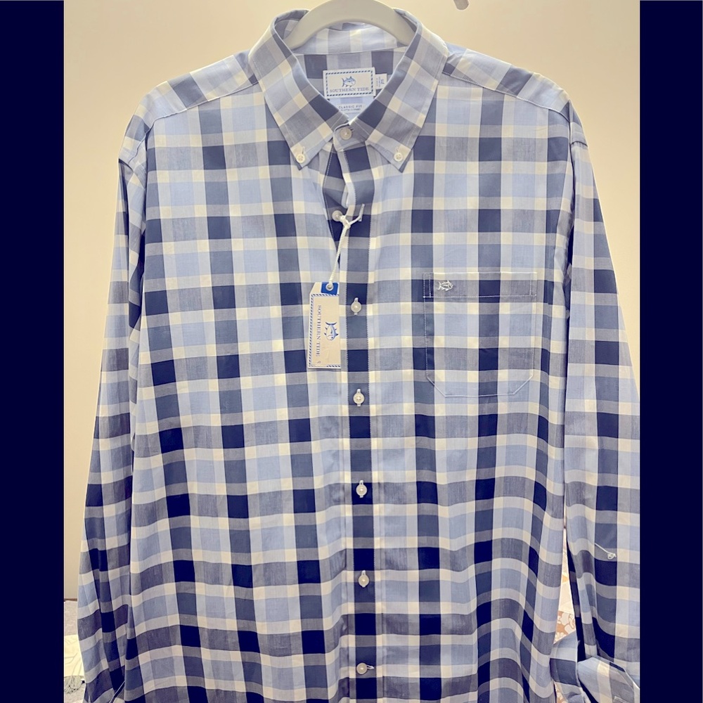 Southern tide mens XL button down dress shirt NWT